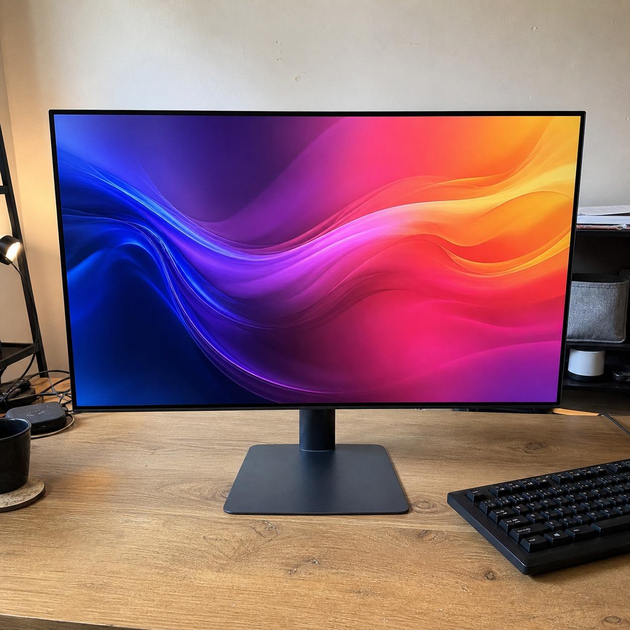 Sold open box Samsung Odyssey OLED G8 32-inch Monitor photographed by the seller