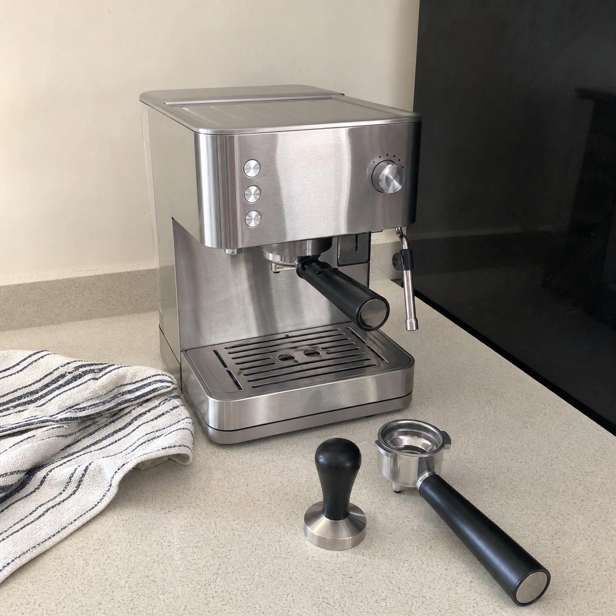 Sold open box Breville Barista Express Impress photographed by the seller