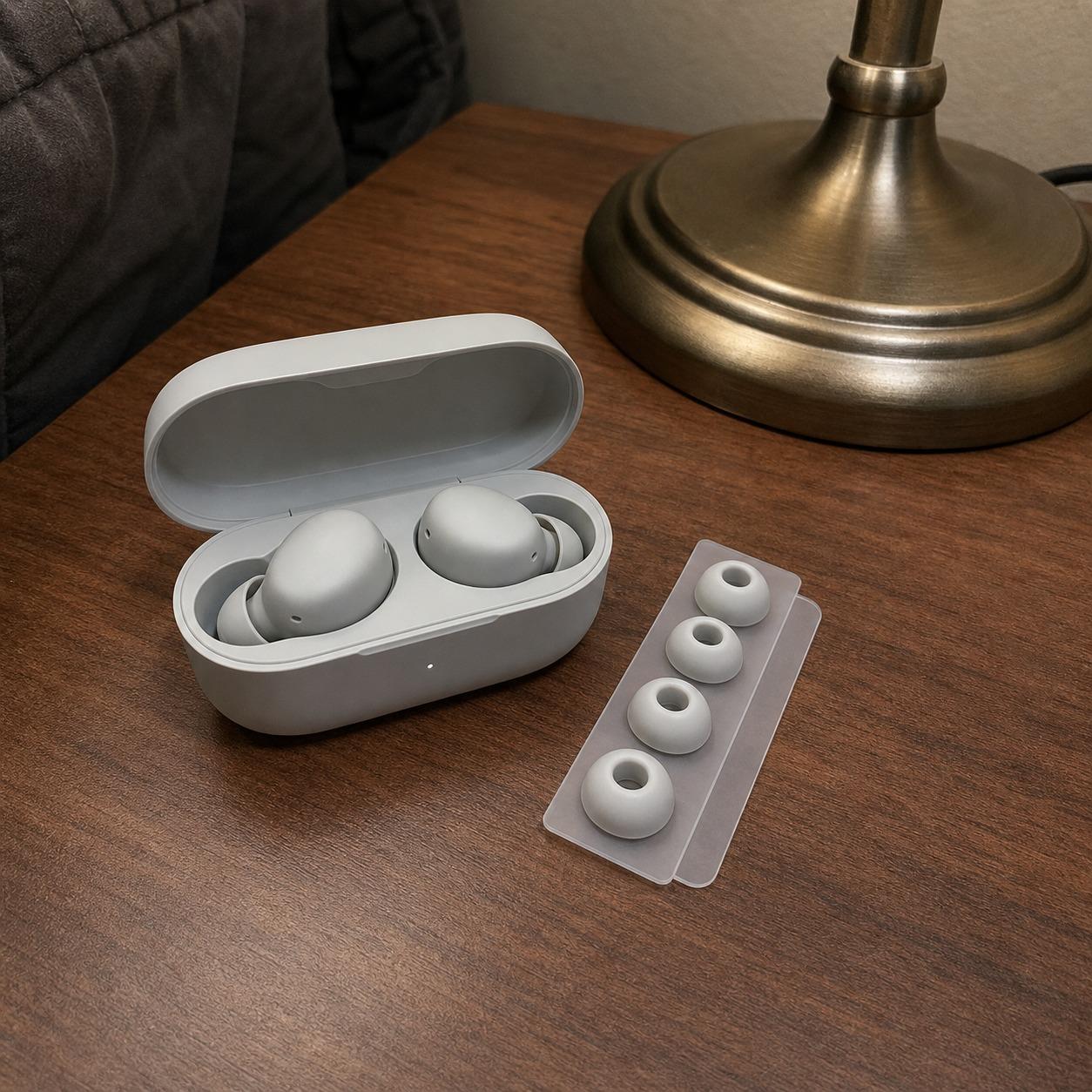 Sold like new Bose QuietComfort Ultra Earbuds photographed by the seller