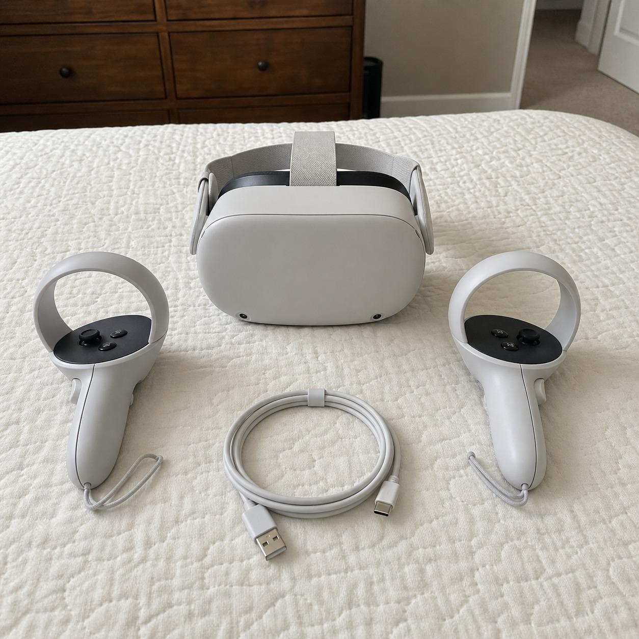 Sold like new Meta Quest 3 512GB VR Headset photographed by the seller