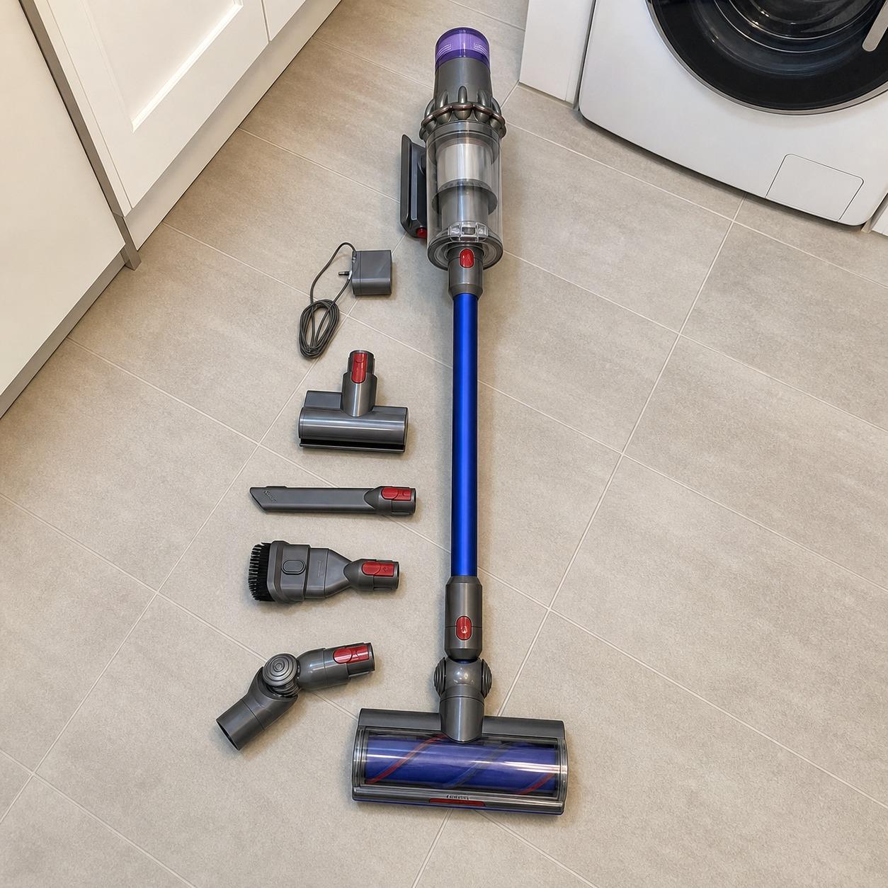 Sold open box Dyson V15 Detect Cordless Vacuum photographed by the seller