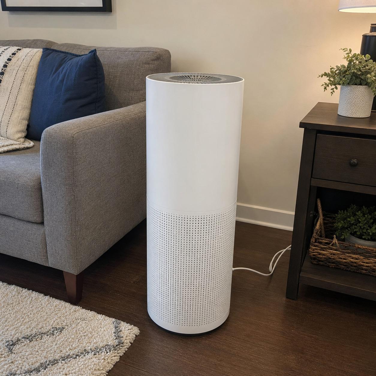 Sold open box Blueair 7470i Air Purifier photographed by the seller