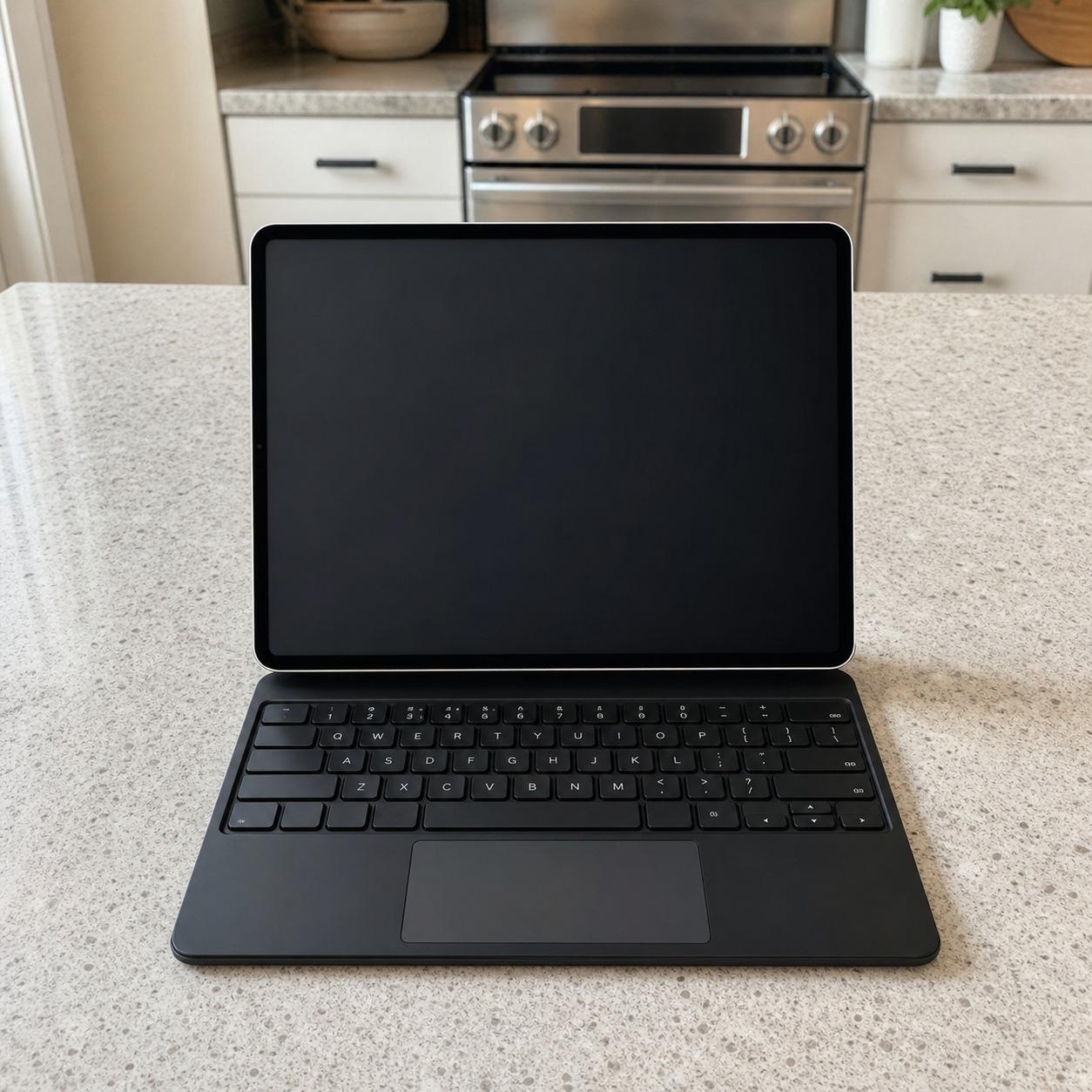 Sold like new Apple Magic Keyboard for iPad Pro photographed by the seller